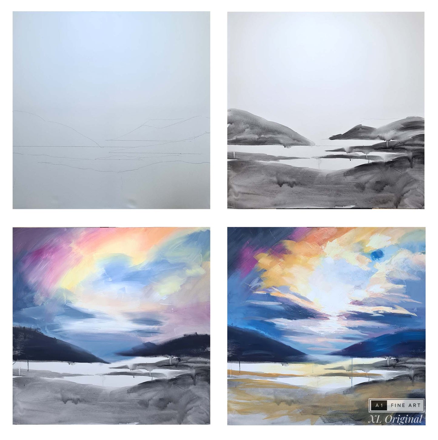 Mists of Loch Ness (XL Original Painting)
