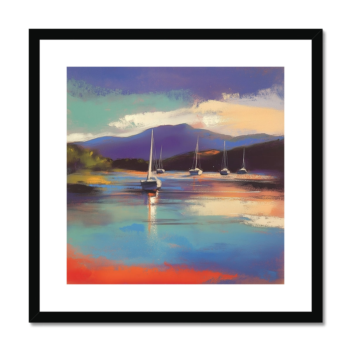 Yachts at Loch Linnhe