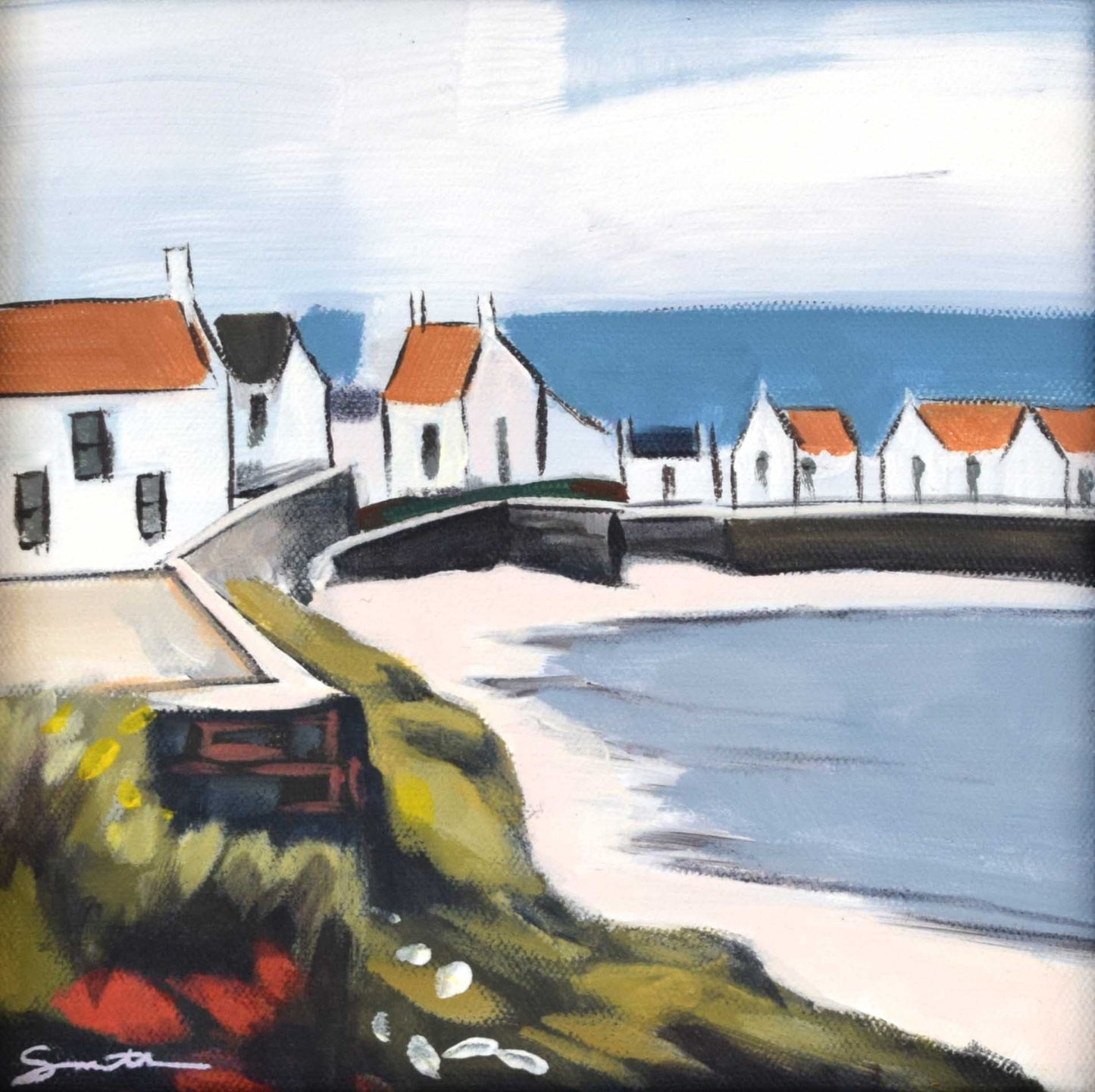 Coastal Study (ORIGINAL PAINTING) 🔴