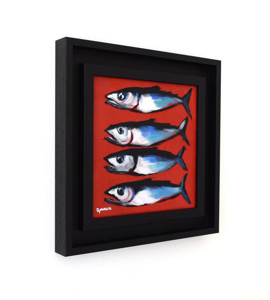 Cadmium Red Four (ORIGINAL PAINTING)