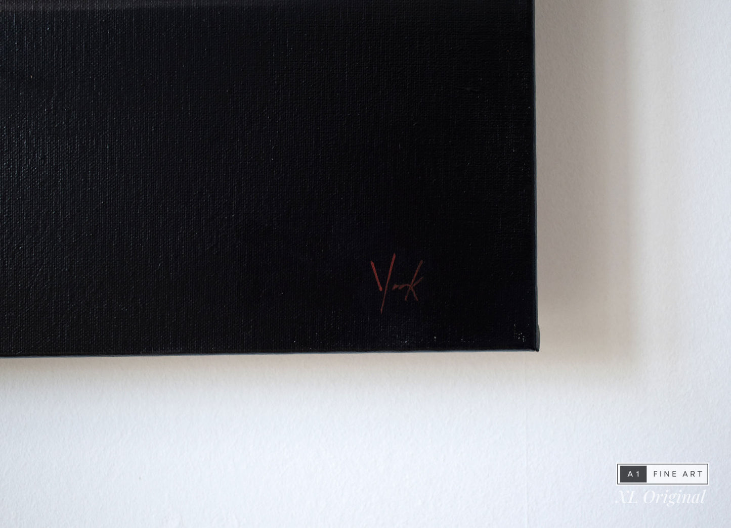 A Glass of Red (XL Original Painting) 🔴