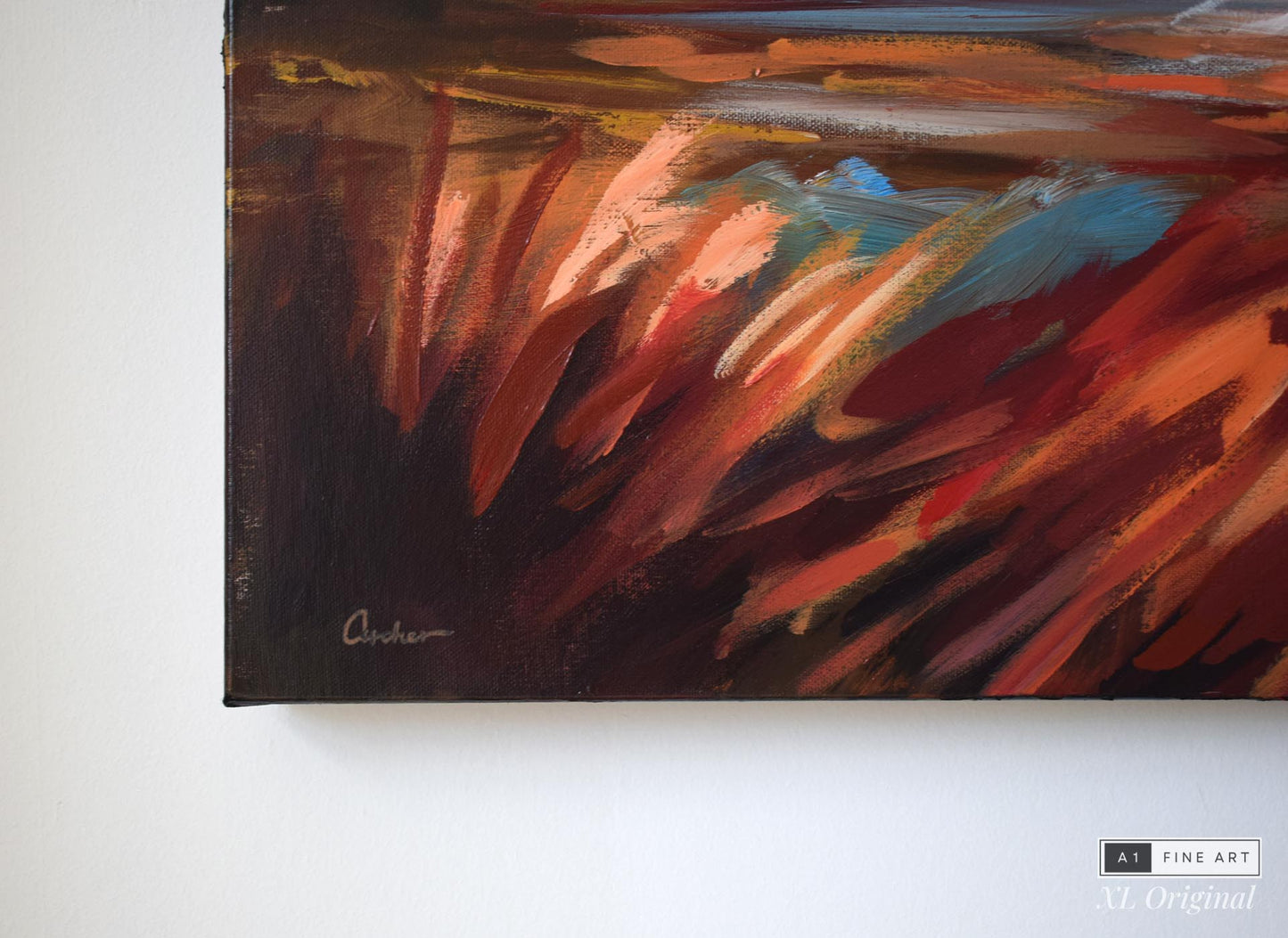 Mists of Loch Ness (XL Original Painting)