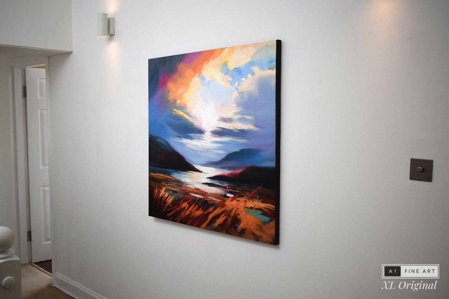 Mists of Loch Ness (XL Original Painting)