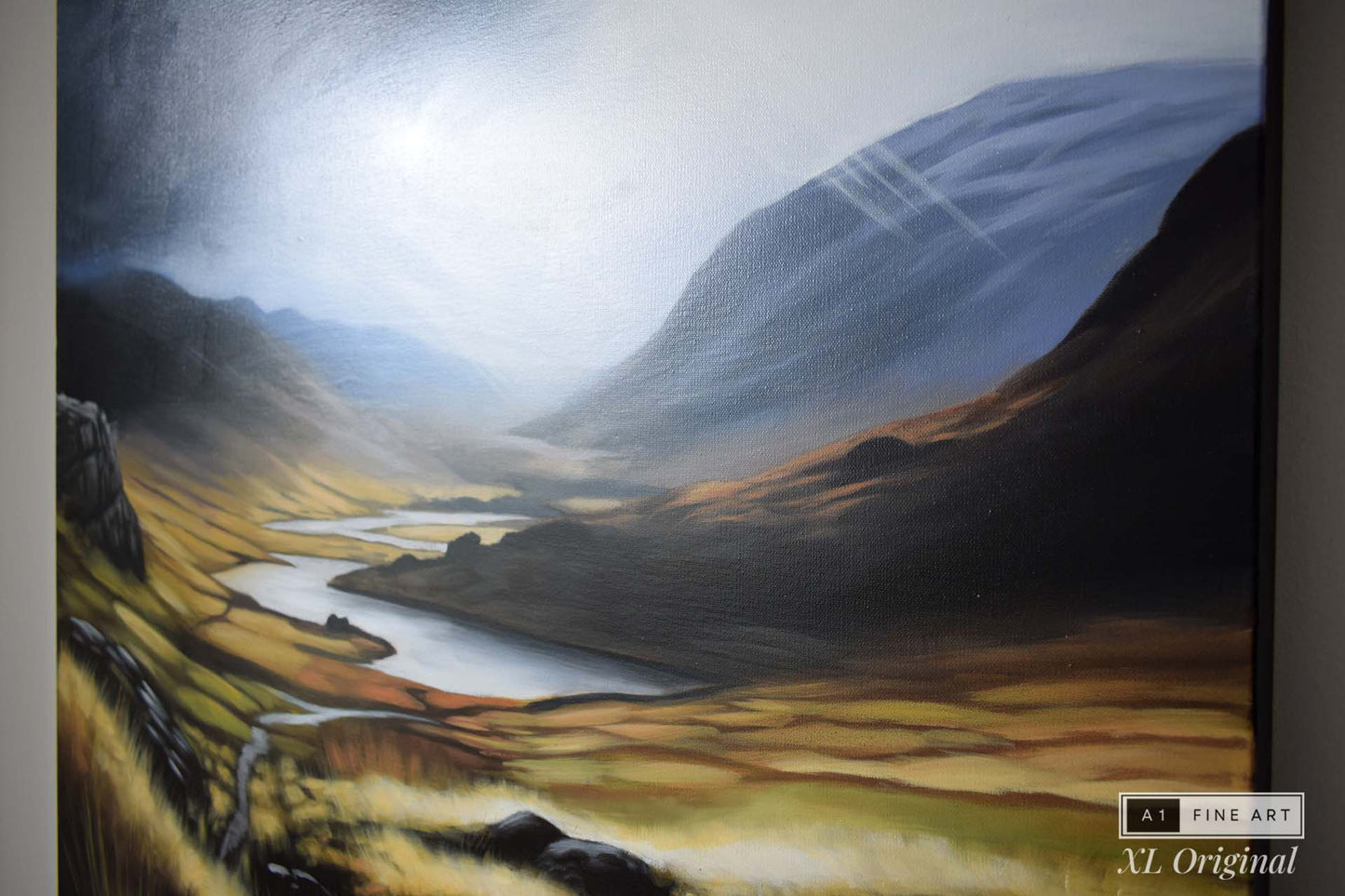 Storm Over the Lake District (XL Original Painting)