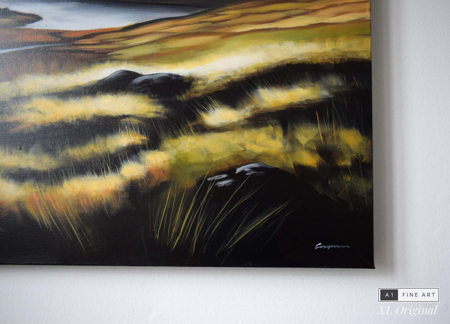 Storm Over the Lake District (XL Original Painting)
