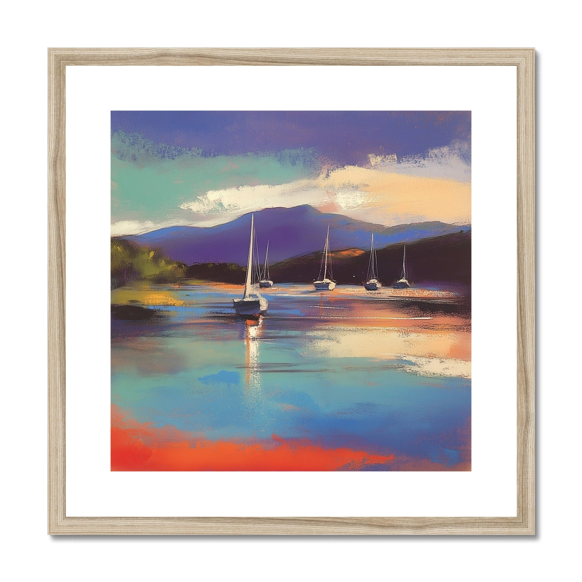 Yachts at Loch Linnhe