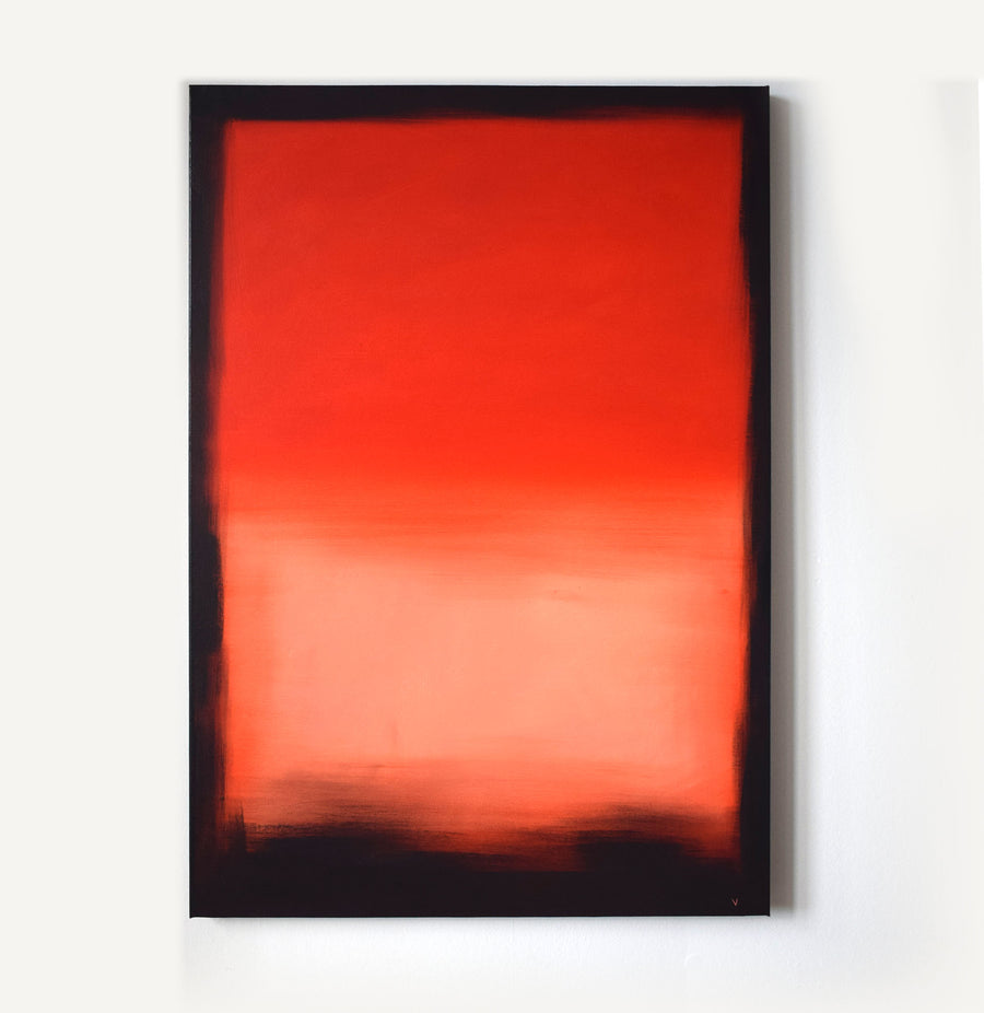 Red Haze (XL Original Painting)