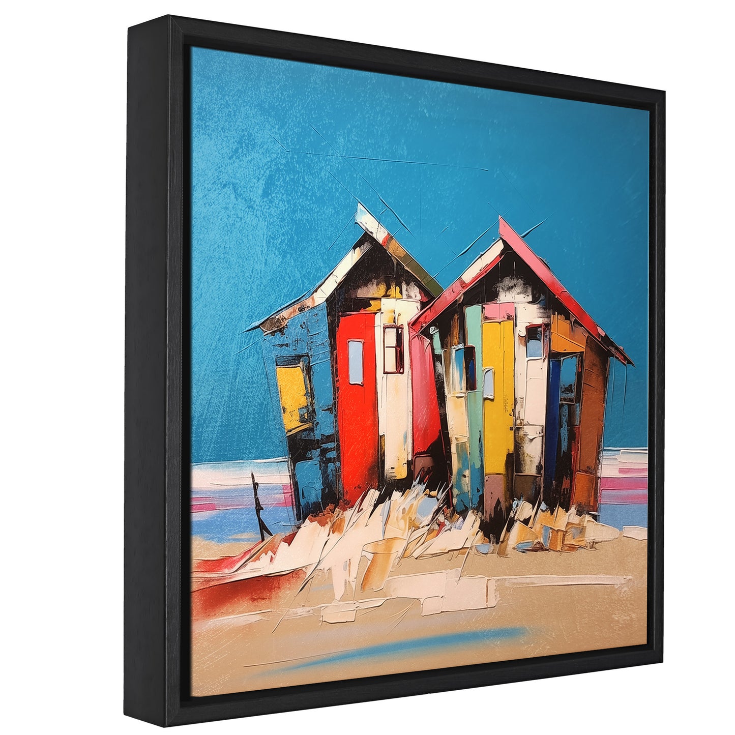 Beach Huts - Textured Edition™