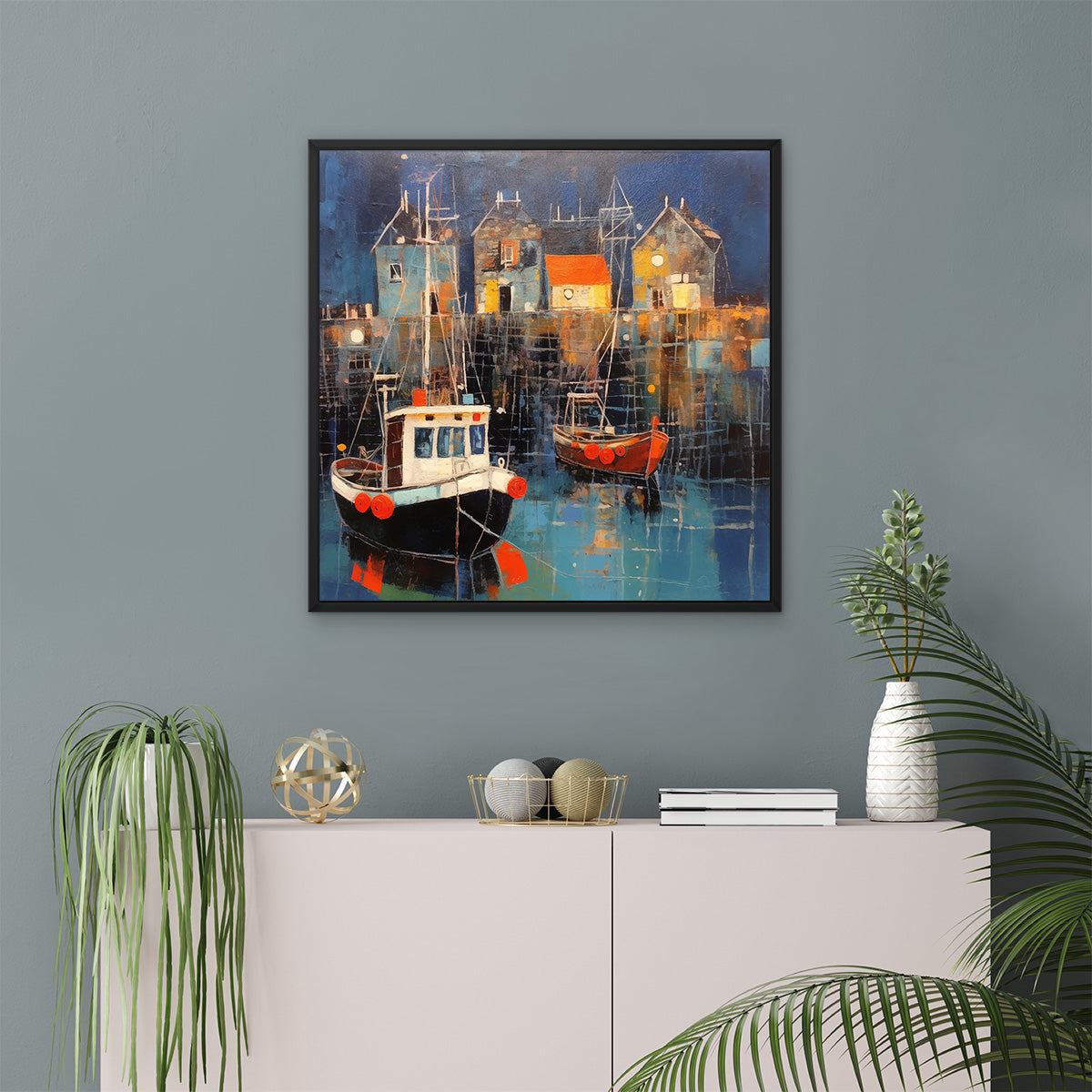 Boats in the Night - Textured Edition™