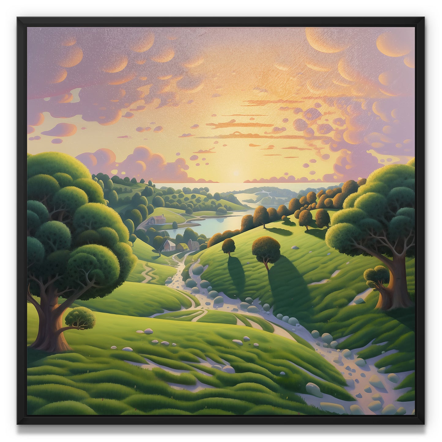 Rolling Shadows of Joy - Textured Edition™