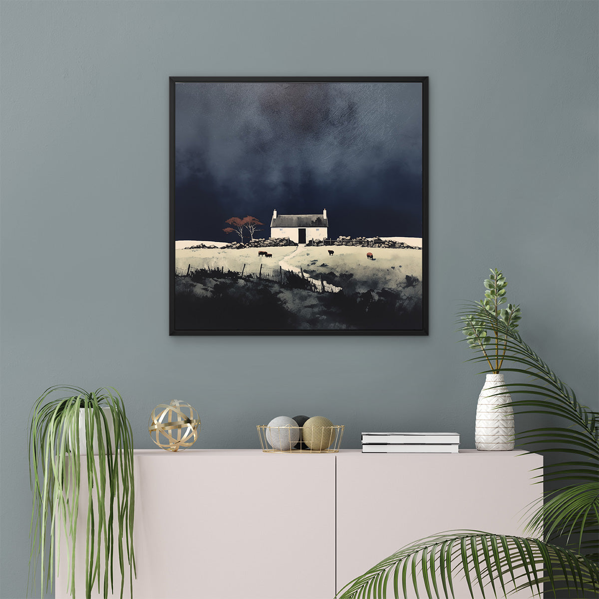 Solitude Amidst the Storm - Textured Edition™
