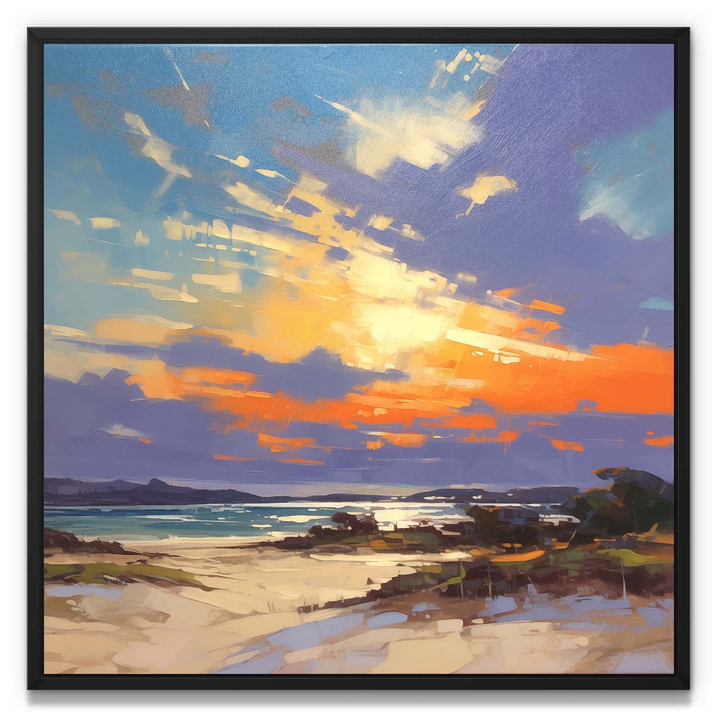 Summer Evening, Arisaig - Textured Edition™