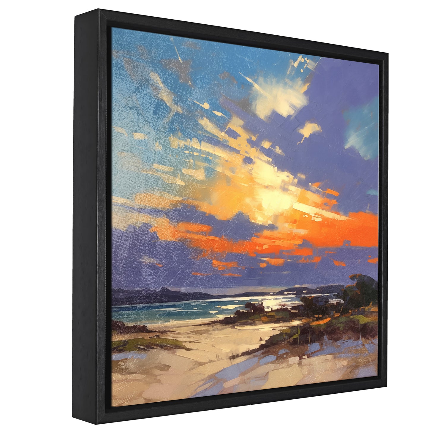 Summer Evening, Arisaig - Textured Edition™