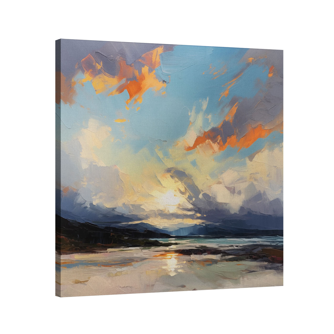 Cloud Break, Harris (XL Canvas)