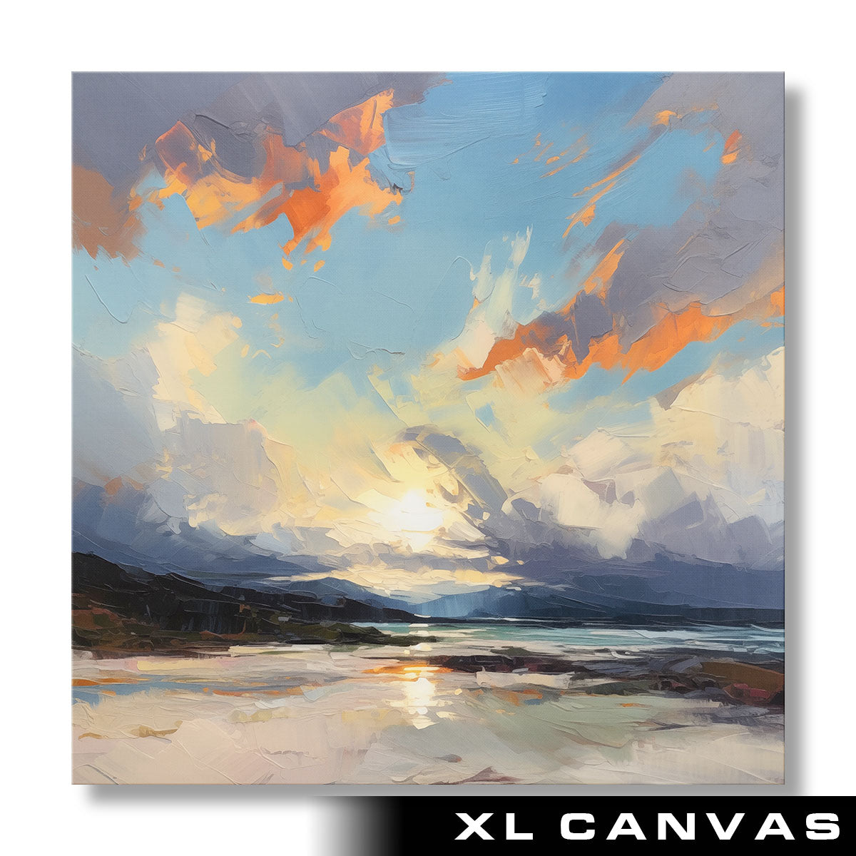 Cloud Break, Harris (XL Canvas)