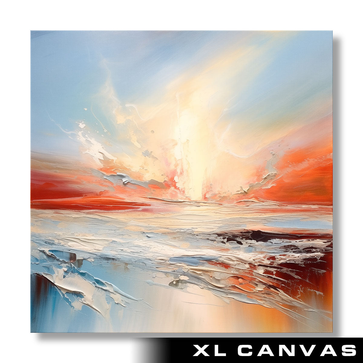 Cadmium Evening (XL Canvas)