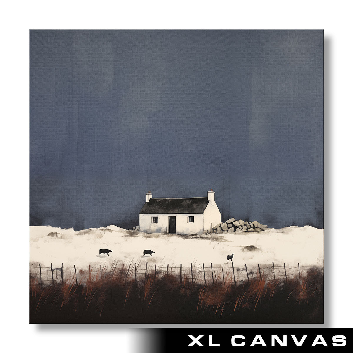 Barra Farmhouse (XL Canvas)