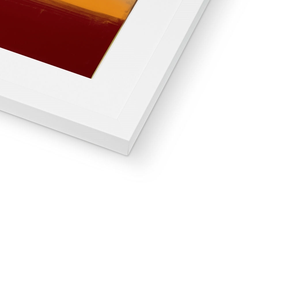 Umber Orange Burgundy