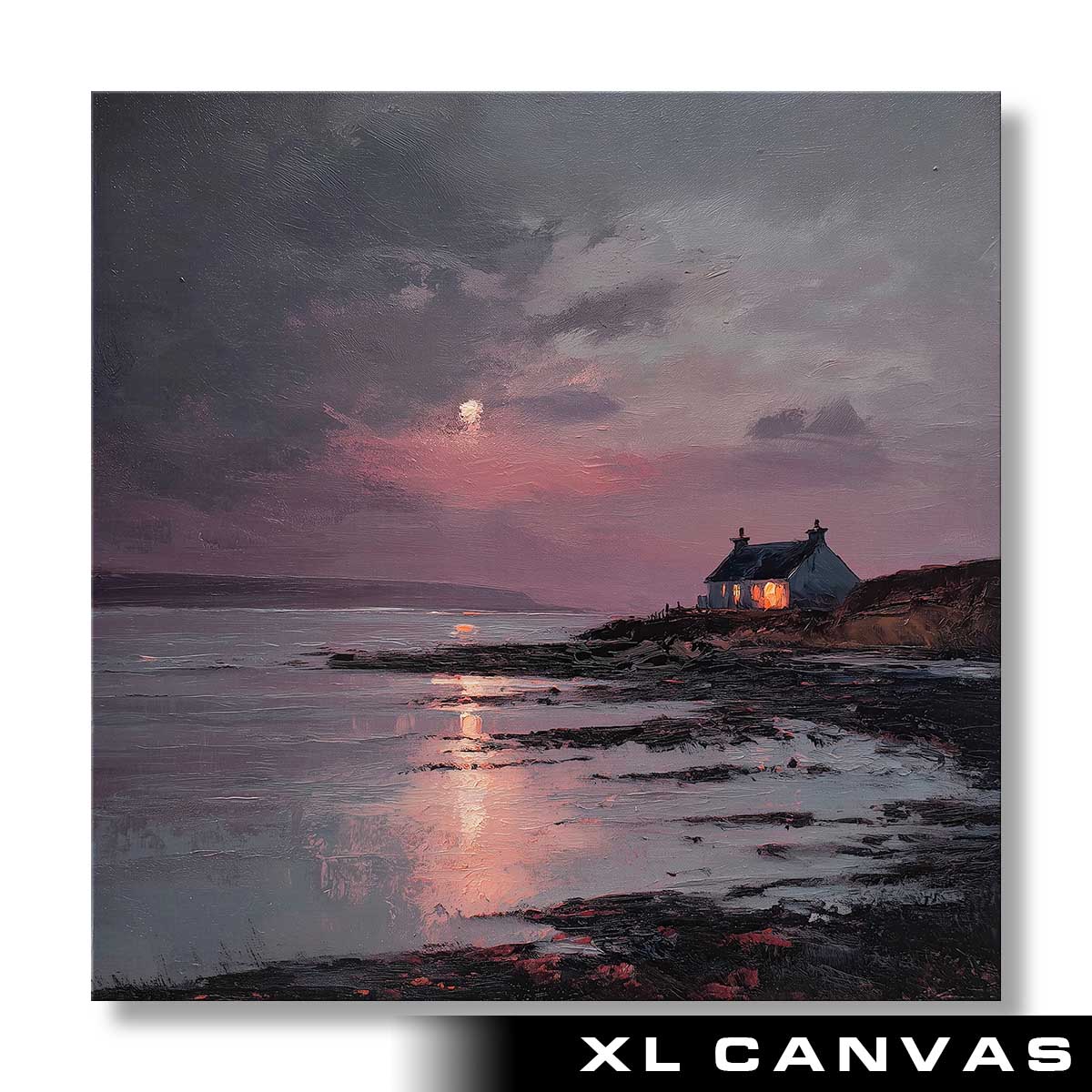 Last Light on the Water (XL Canvas)