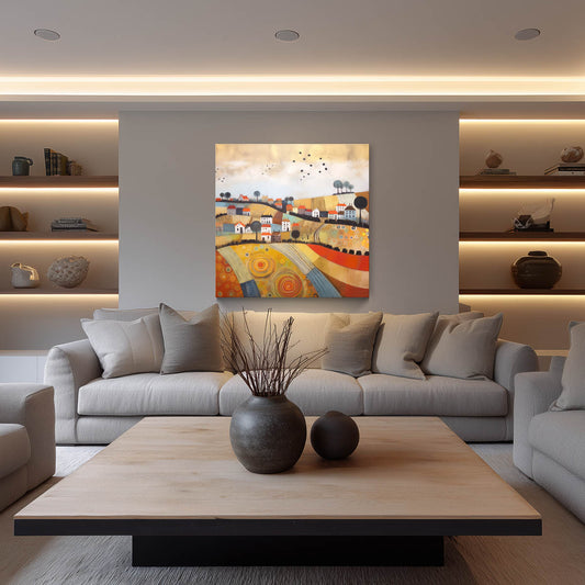 Across the Field (XL Canvas)