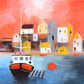 Evening at the Harbour (ORIGINAL PAINTING)