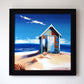 Beach Hut on the Dunes (ORIGINAL PAINTING)