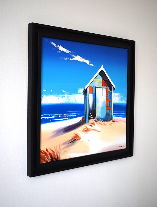 Beach Hut on the Dunes (ORIGINAL PAINTING)