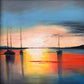 Yachts at Dawn (ORIGINAL PAINTING)