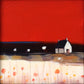 Red October Sky (ORIGINAL PAINTING)