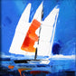 Blue Day Sail (ORIGINAL PAINTING)