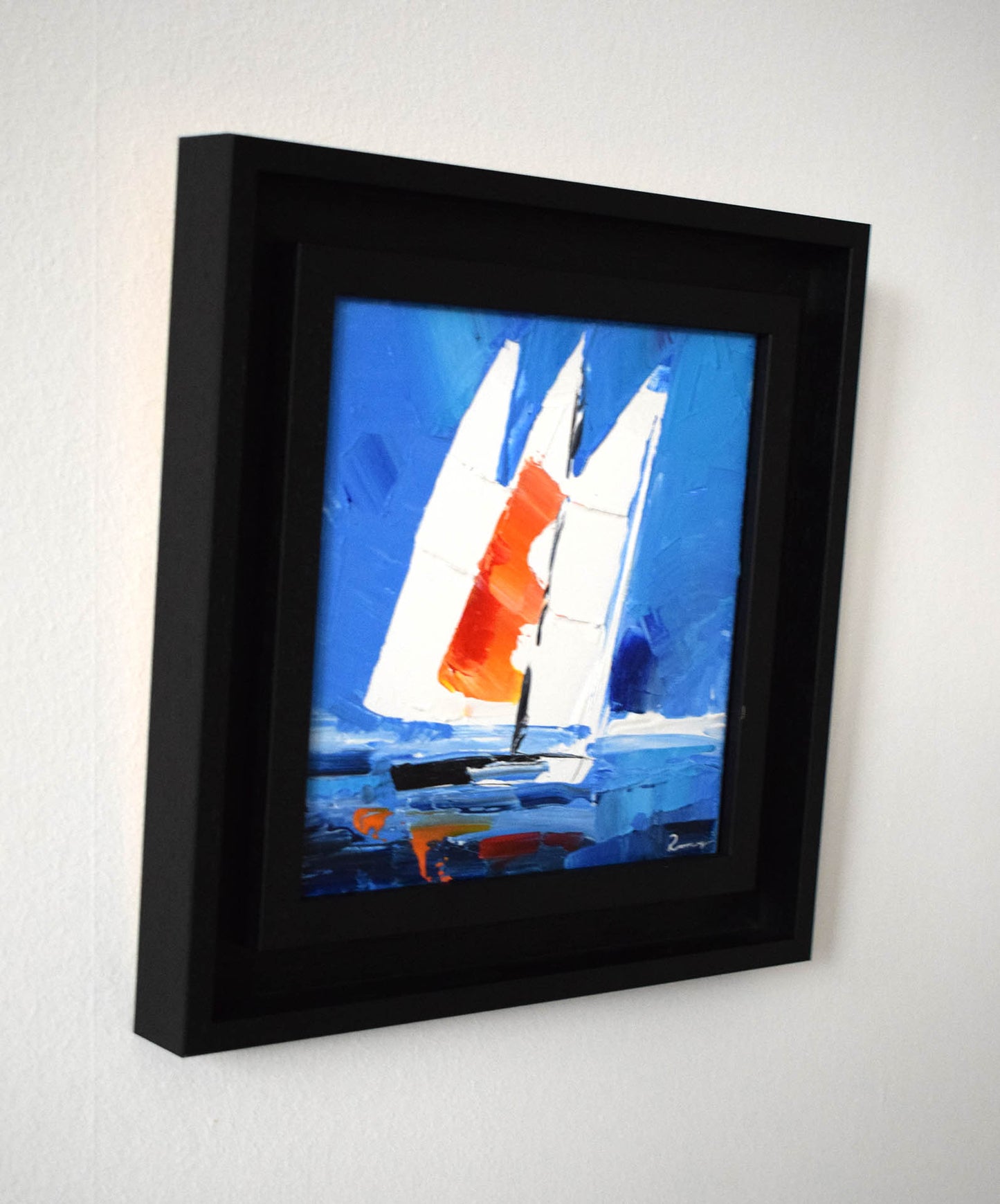 Blue Day Sail (ORIGINAL PAINTING)