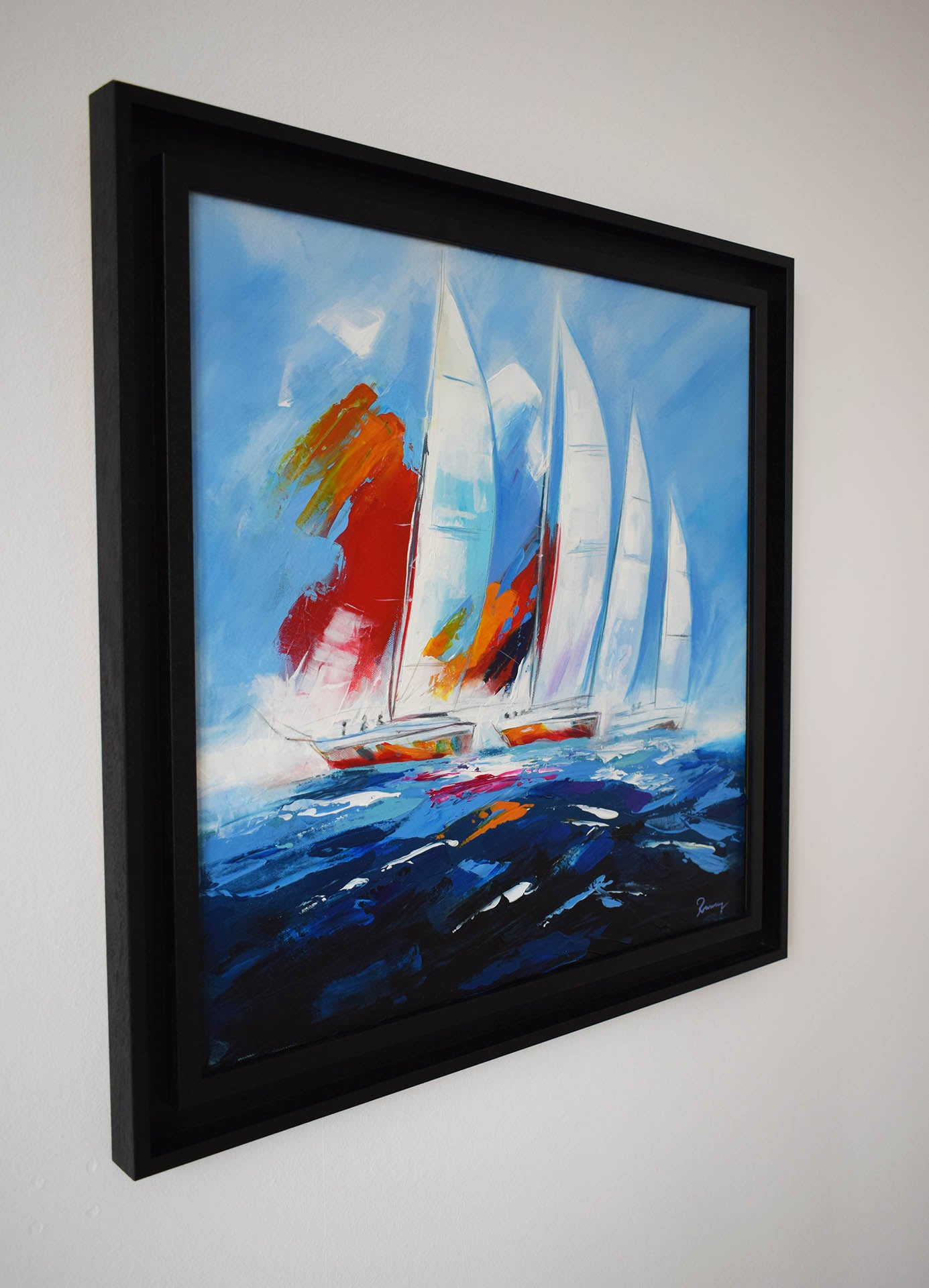 Sails Away (ORIGINAL PAINTING)