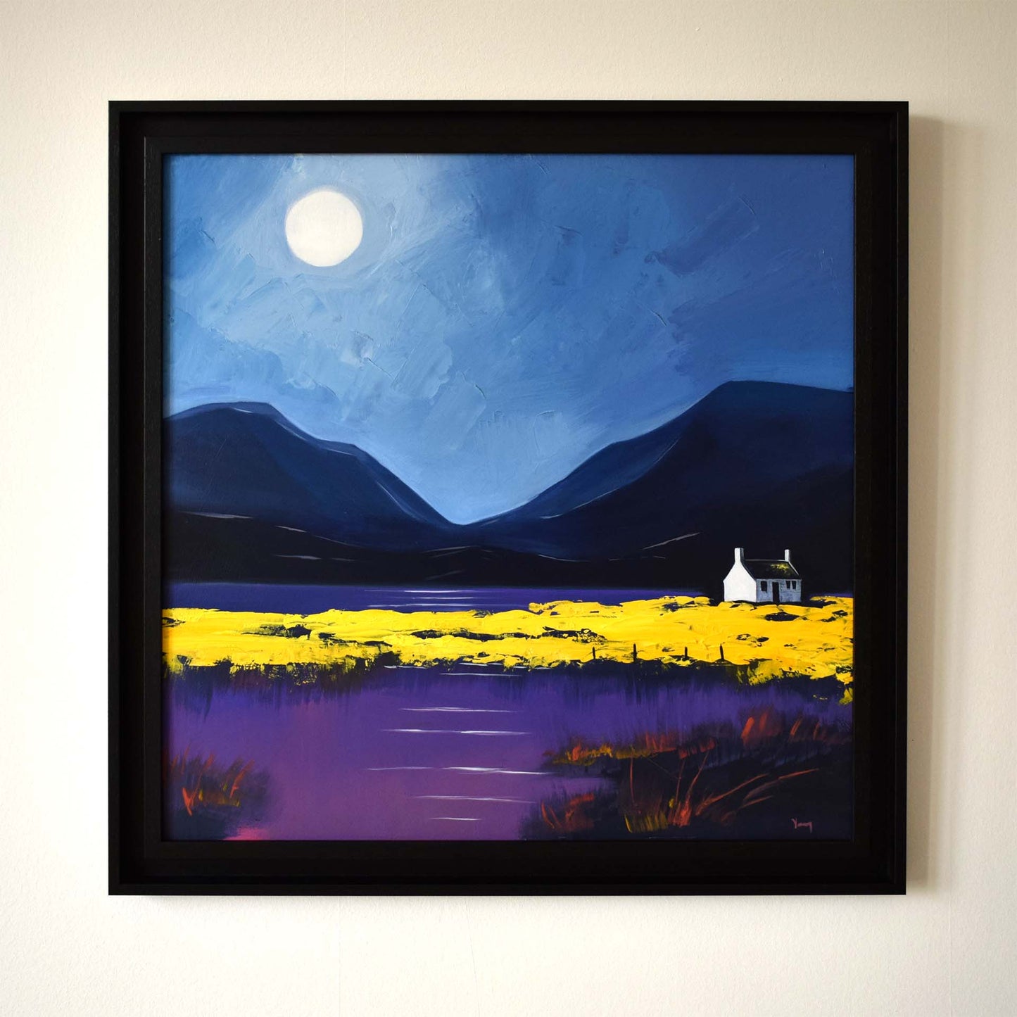 Purple Loch (ORIGINAL PAINTING)