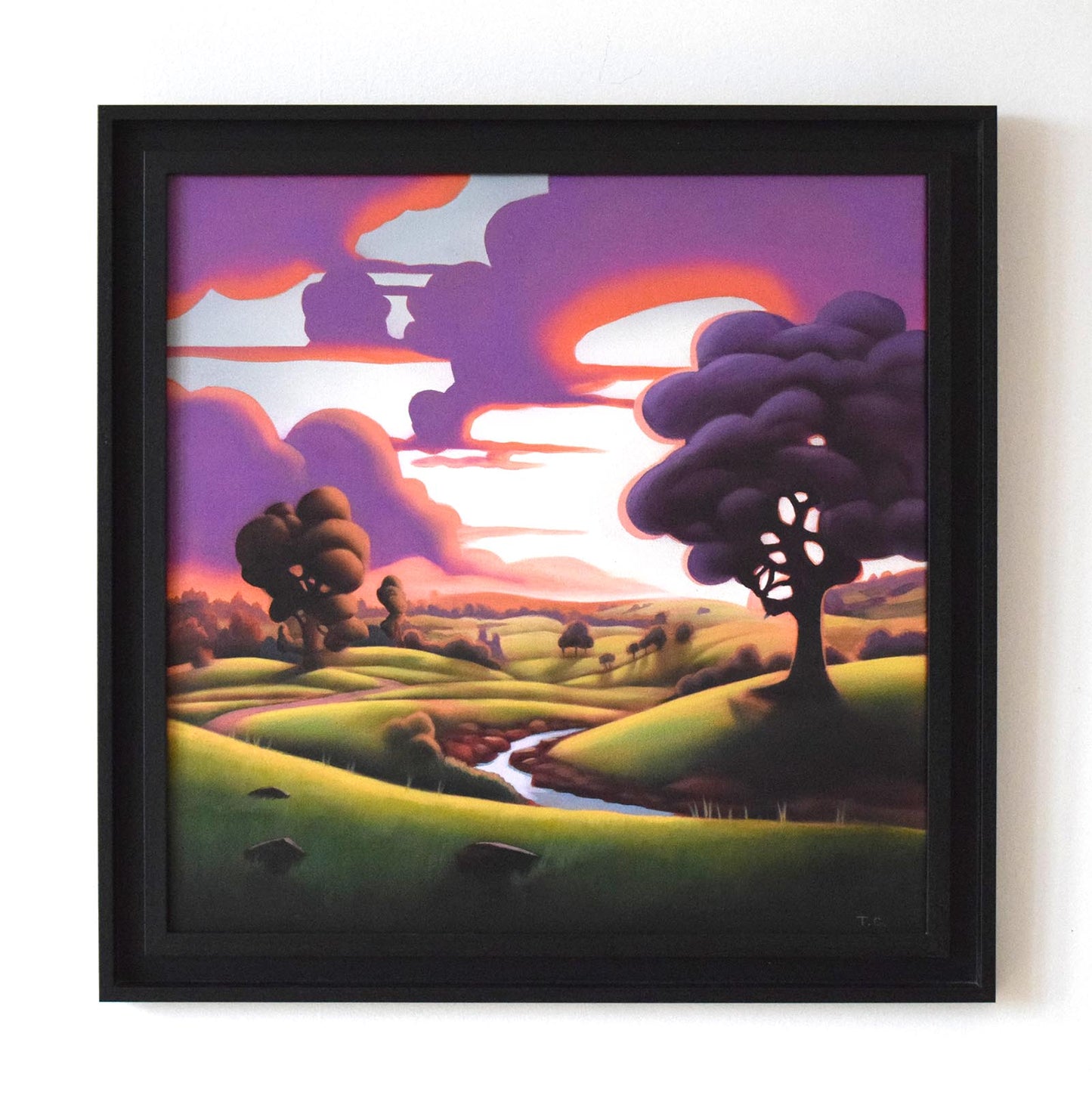 Ember Skies (ORIGINAL PAINTING)