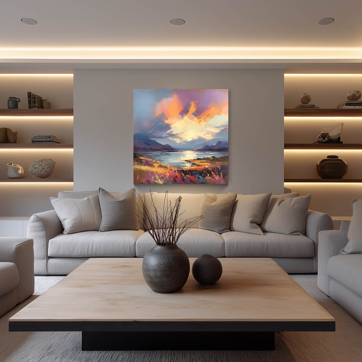 Autumn, Loch Ness (XL Canvas)