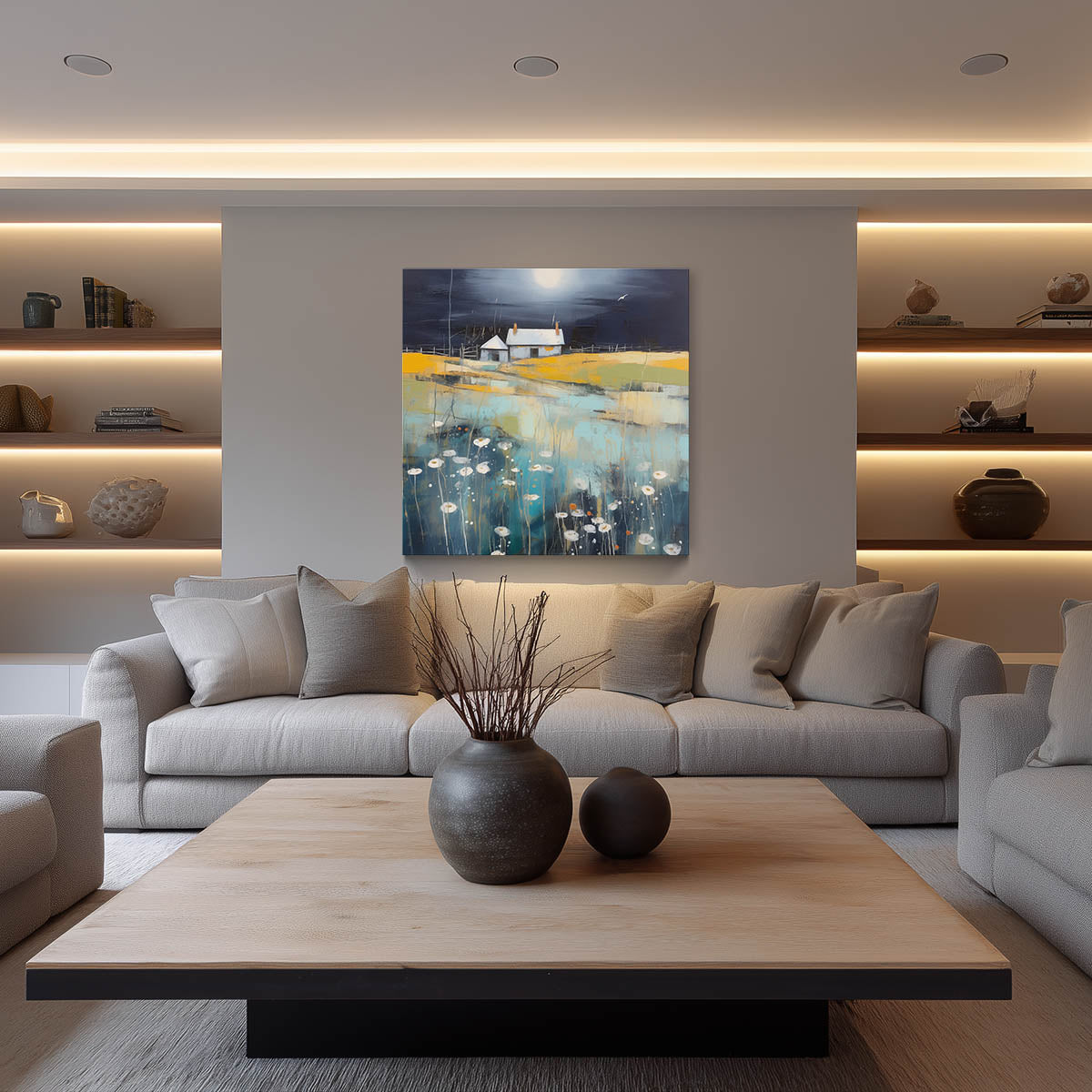 Midnight Glow (XL Canvas)