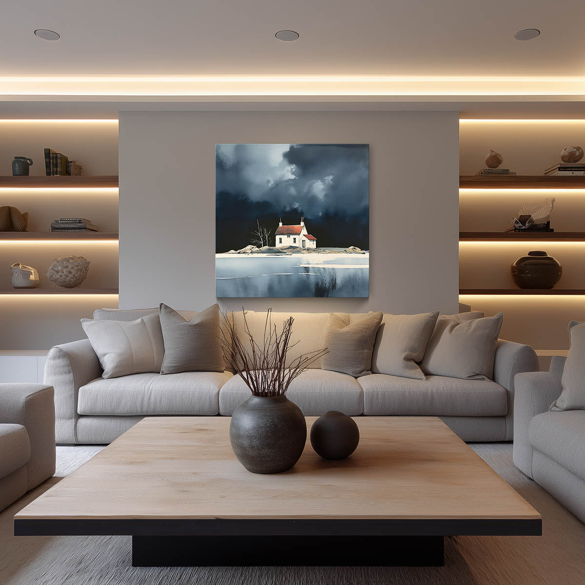 Solace in the Storm (XL Canvas)