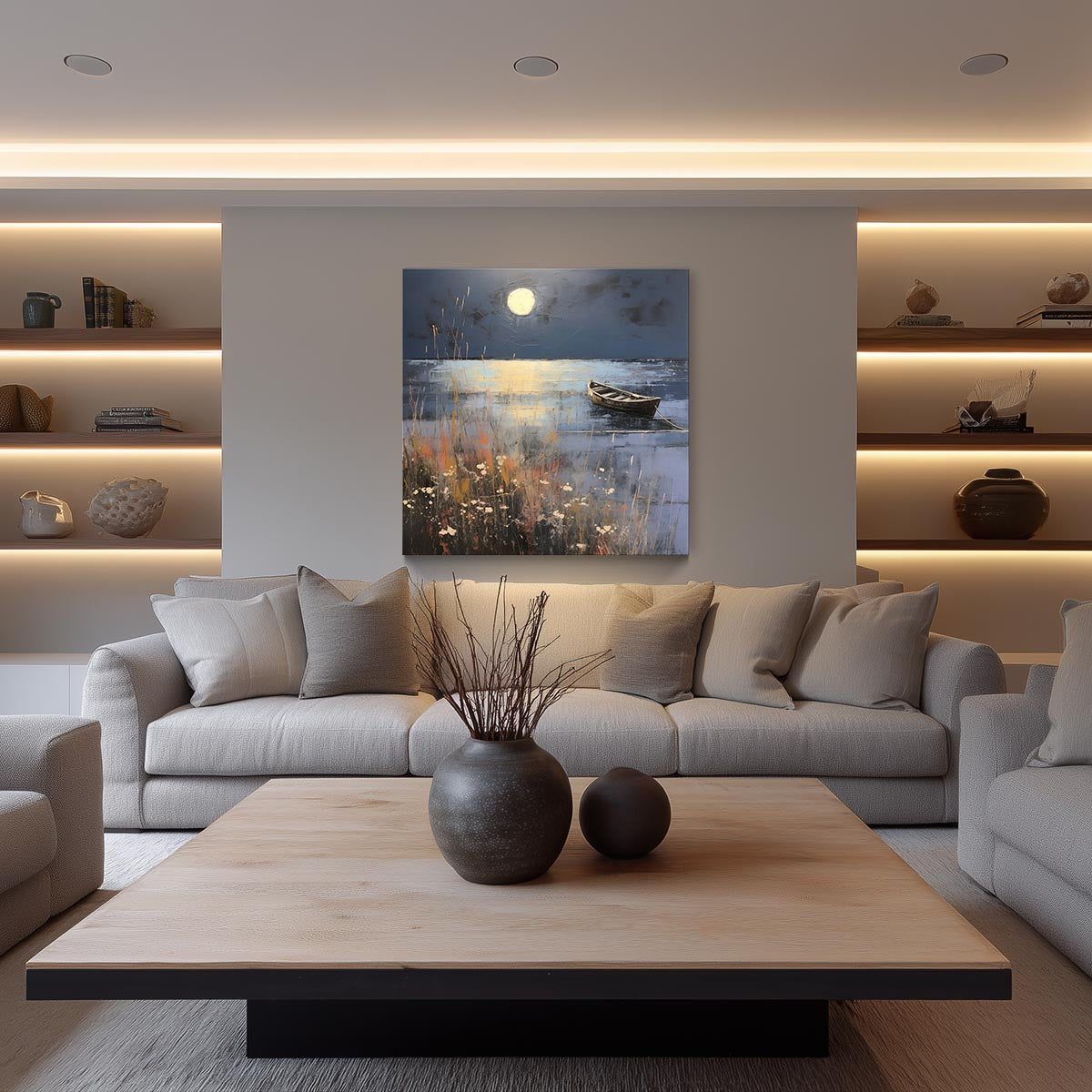 Peace on the Lake (XL Canvas)