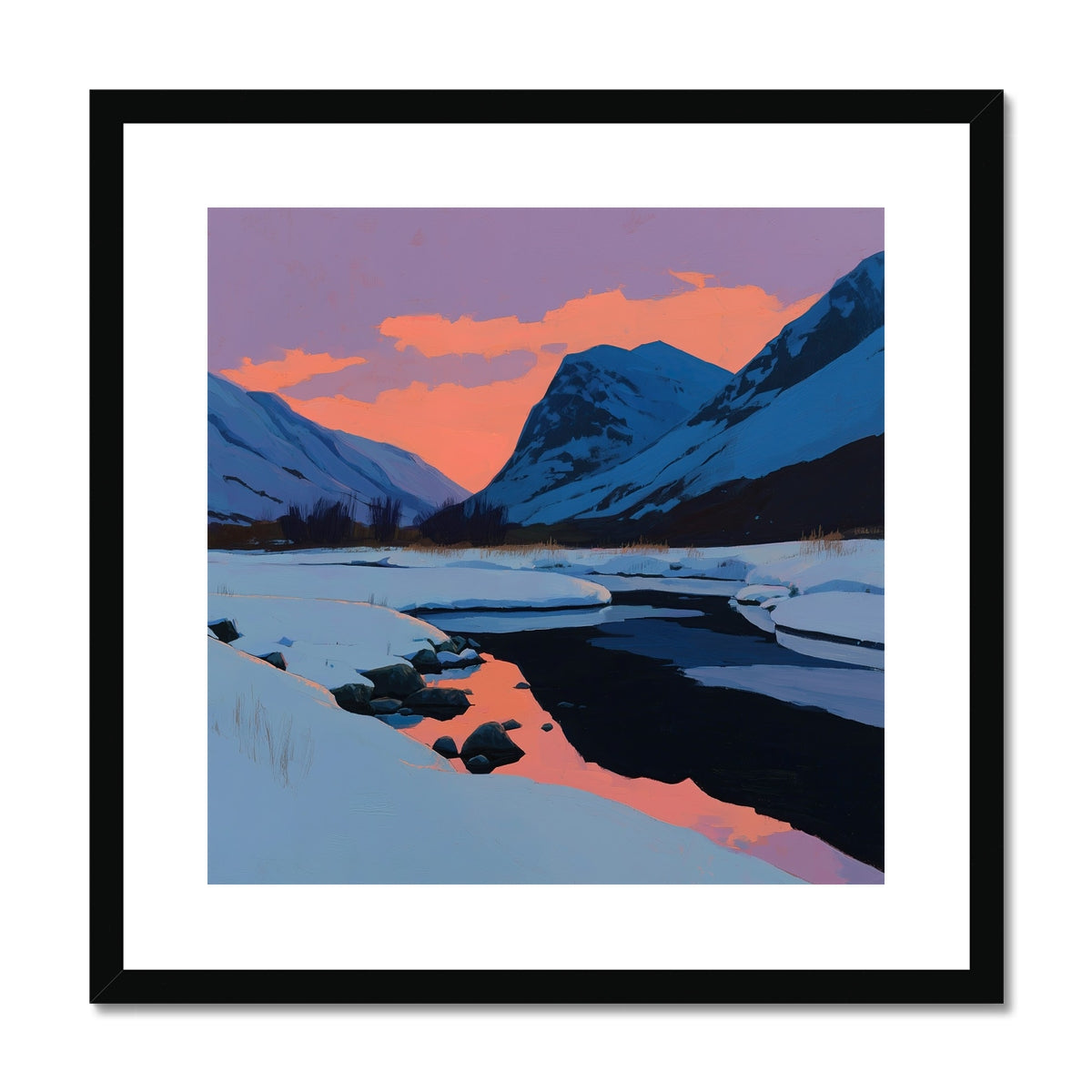 Winter Light in the Highlands