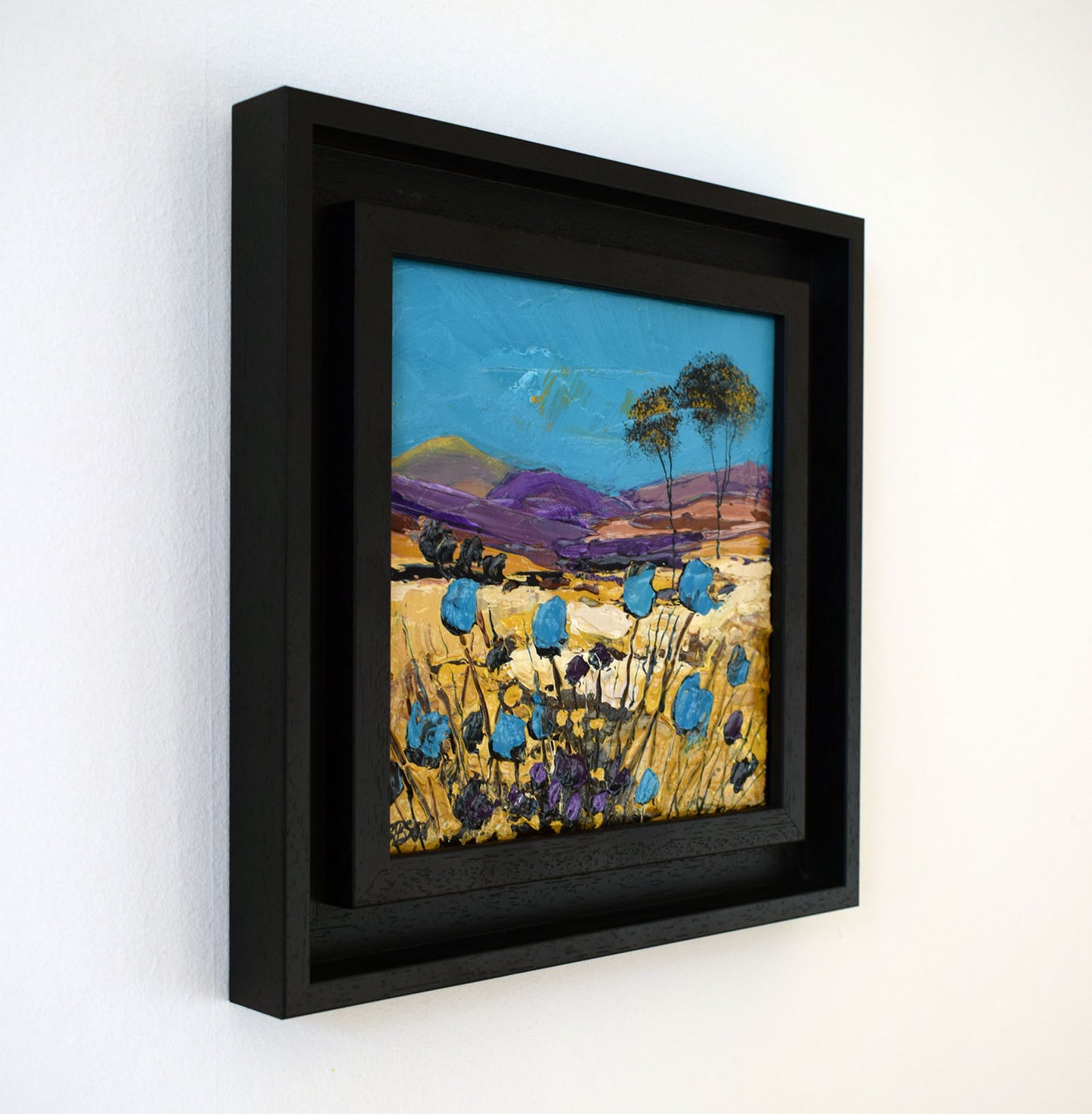 Blue Flower Fields (ORIGINAL PAINTING)