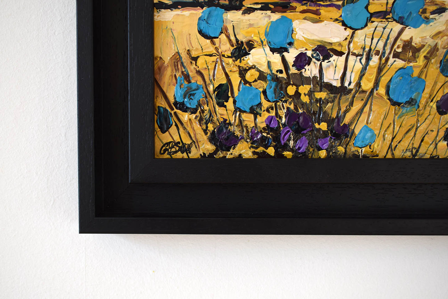 Blue Flower Fields (ORIGINAL PAINTING)